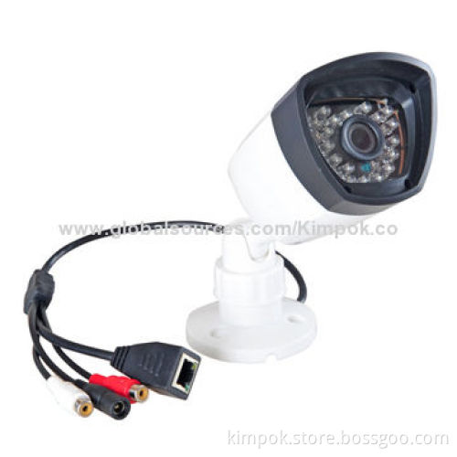 1.3MP 20M IR Waterproof Outdoor Megapixel IP Bullet Camera with Dual H.264 StreamNew
